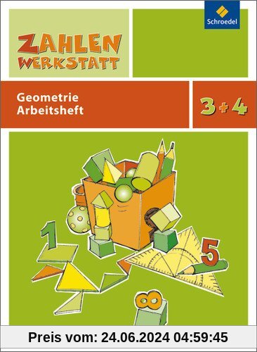 Zahlenwerkstatt: Geometrie: Arbeitsheft 3 / 4